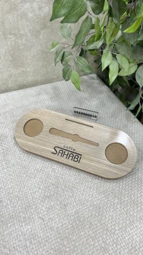 صينية اسبرسو قشرة mdf