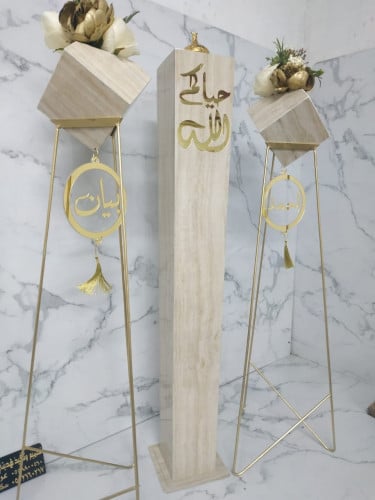 مباخر استقبال مع فازات ورد