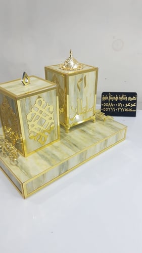 مباخر رخام بصينية سميكة