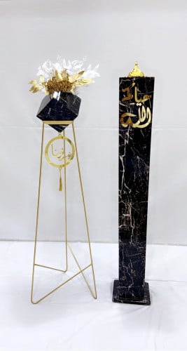 مباخر استقبال مع فازات ورد