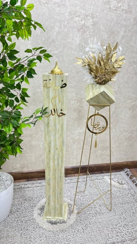 مباخر استقبال مع فازات ورد