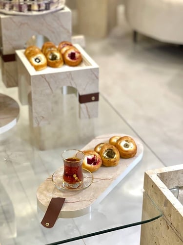 طقم ضيافه 7 قطع