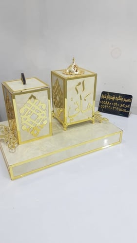 مباخر رخام بصينية سميكة