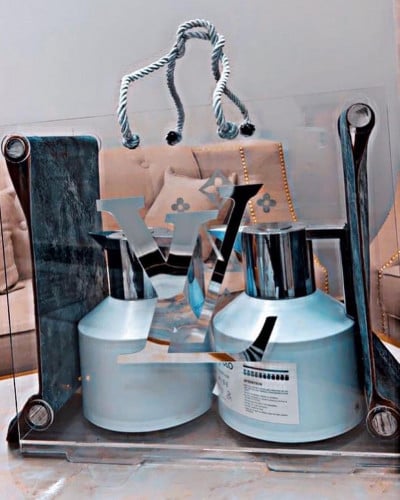 سلة قهوة وشاي