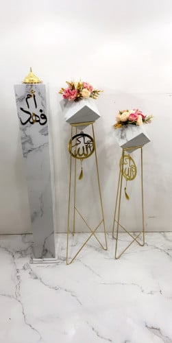 مباخر استقبال مع فازات ورد