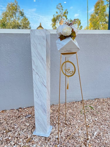 مباخر استقبال مع فازات ورد