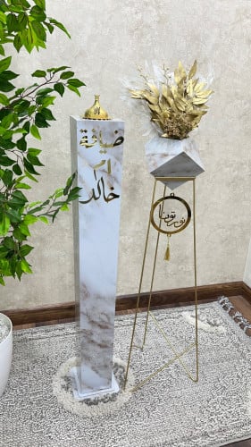 مباخر استقبال مع فازات ورد