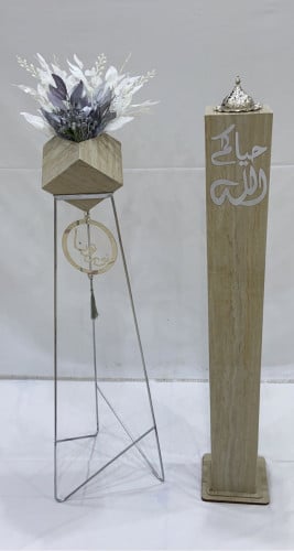 مباخر استقبال مع فازات ورد