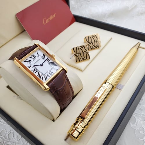 طقم كارتير رجالي جلد
