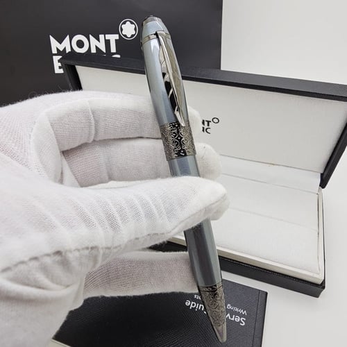 قلم مونت بلاك الريشة سته الوان مختلفه