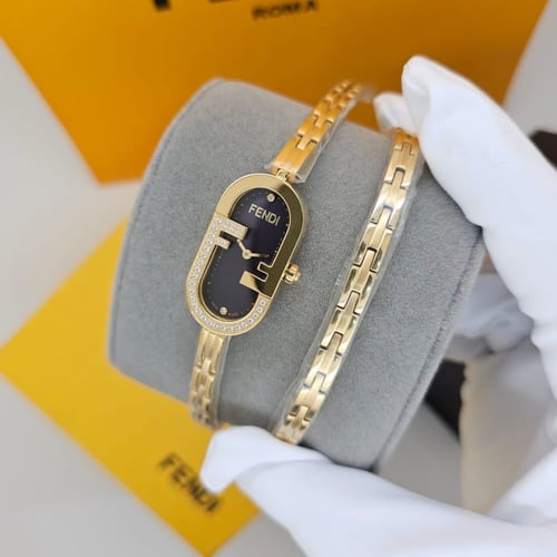 ساعة فندي نسائية Fendi O'Lock Vertical