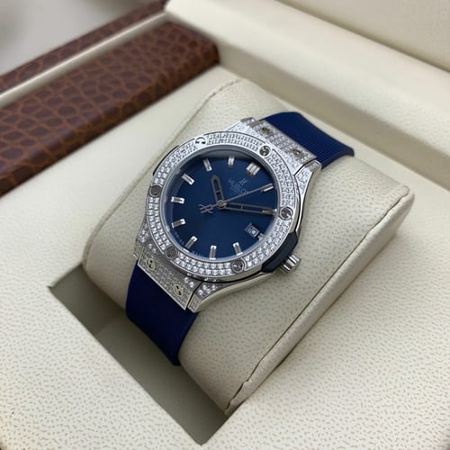 ساعة هوبلت ربل النسائيه كلاسيك