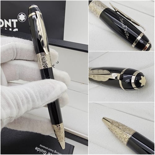 قلم مونت بلاك الريشة سته الوان مختلفه