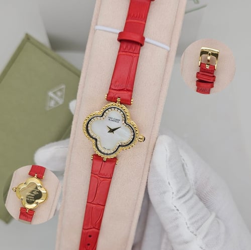 فان كلبف نسائي انيق (ذهبي)