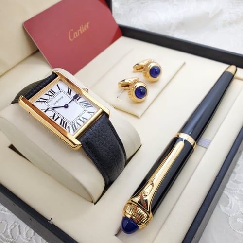 طقم كارتير رجالي جلد