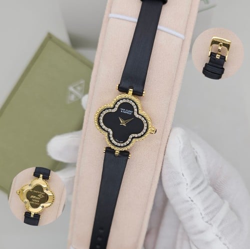 فان كلبف نسائي انيق (ذهبي)