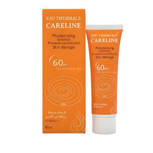 Keralaine moisturizing cream 60 SPF and sun protection 80 ml