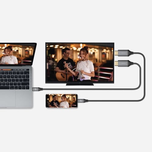 وصلة عرض HDTV تدعم 4K من موماكس لعرض جهازك على الش...