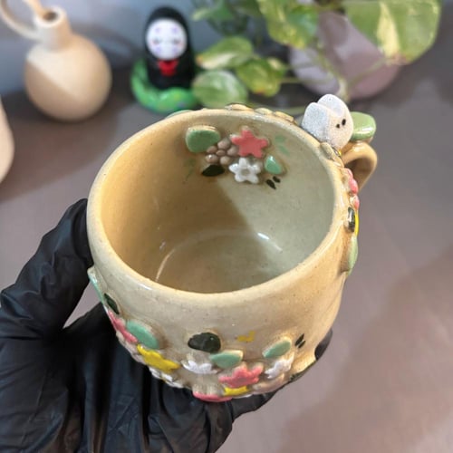كوب الورد