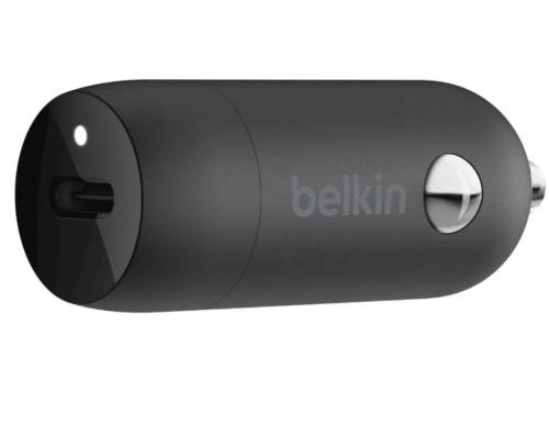 شاحن سياره بلكن 30 واط belkin منفذ تايب سي