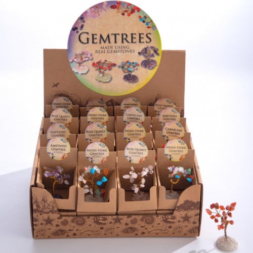 شجرة صغيرة من الحجر الكريم الطبيعي