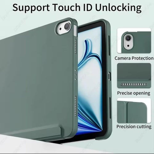 كفر ايباد اير 2025 M3 اسود cases for iPad air 11 b...