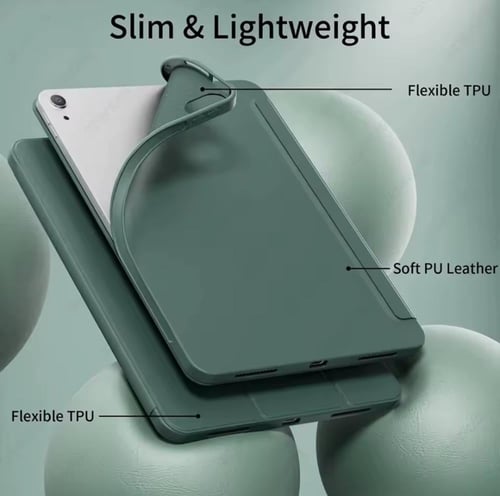 كفر ايباد 11 فضي cases for ipad 11th gray