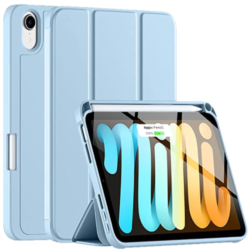 كفر ايباد ميني 6 سماوي ازرق Cases for iPad Mini