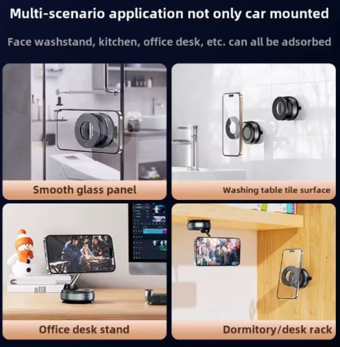 حامل جوال للسيارة لاصق بدون غراء