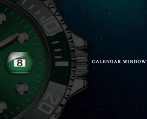 ساعة رولكس معدنية شبيهة