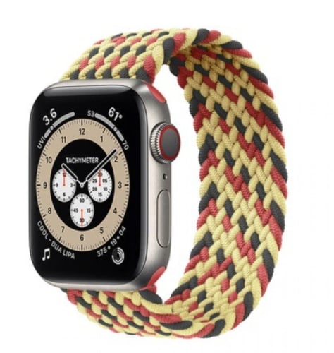 اساور ساعة ابل الجديدة اساور مضفرة