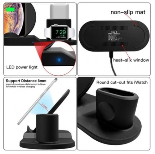 قاعدة شحن - شاحن 3 في 1