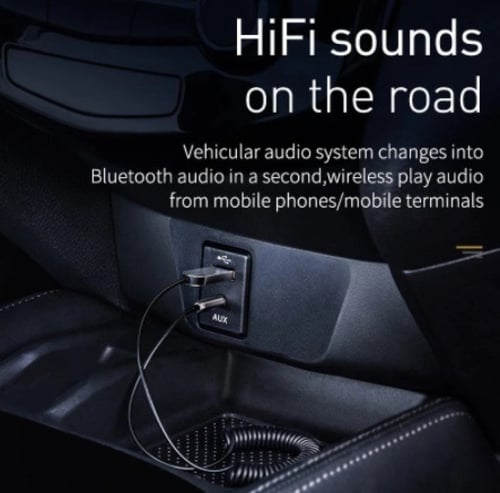قطعة بلوتوث للسيارة Baseus Aux Bluetooth Adapter f...