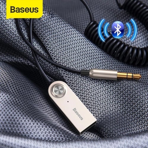 قطعة بلوتوث للسيارة Baseus Aux Bluetooth Adapter f...