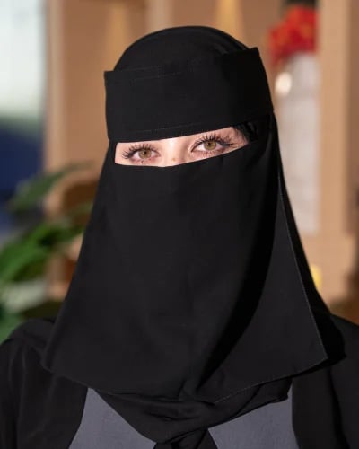 نقاب بحريني وسط (9)