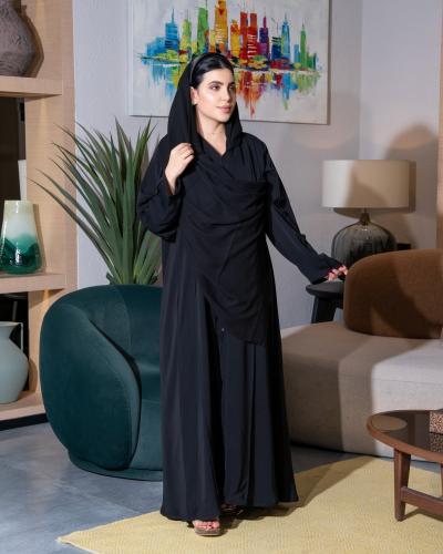 عباية بطرحة ريتان كلوش 2