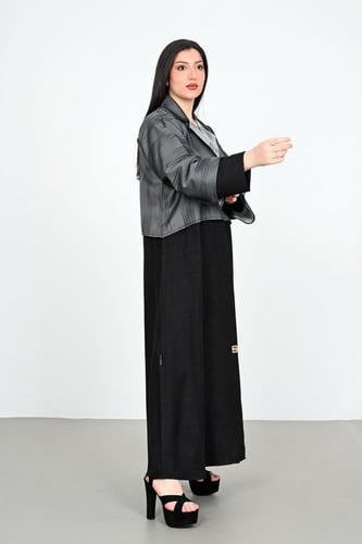 عباية بطرحة شتوي الاسكا 6