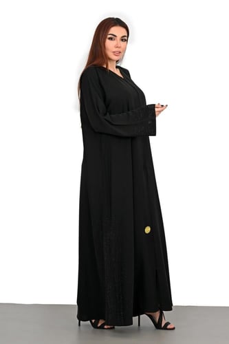 عباية بطرحة عيون المها 1 كرستال