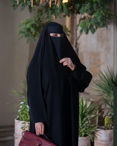 عباية راس فراشة ثوب