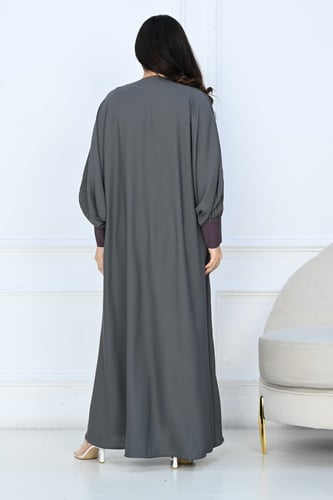 عباية بطرحة حسناء 3 لف