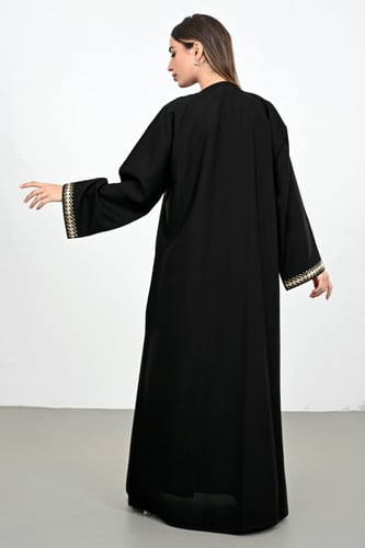 عباية بطرحة غزل معدنيات