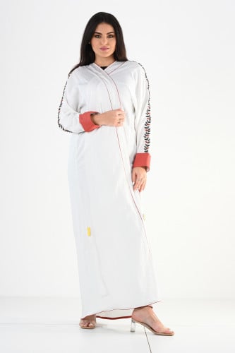 عباية بطرحه نقطه تحول لف