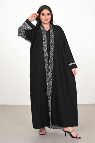 عباية بطرحة مكتوبه 3