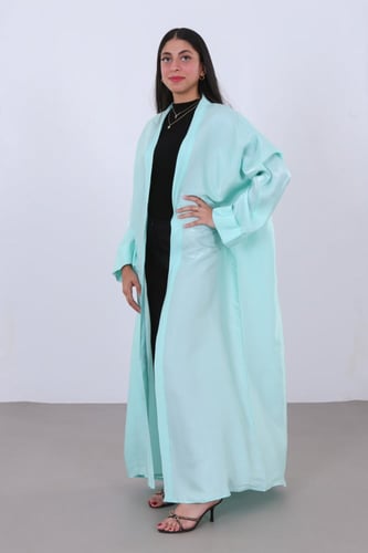 عباية بطرحة كارولينا 1 لف