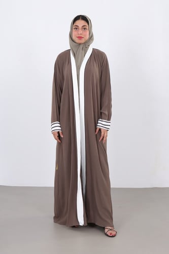 عباية بطرحة مزاهر 8