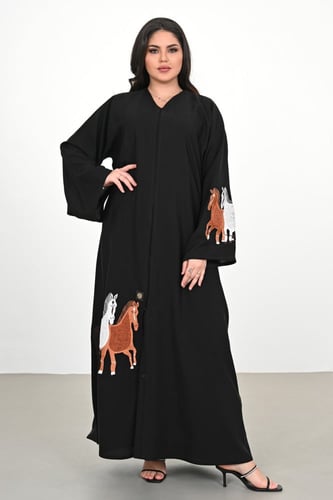 عباية بطرحة اجياد ياباني