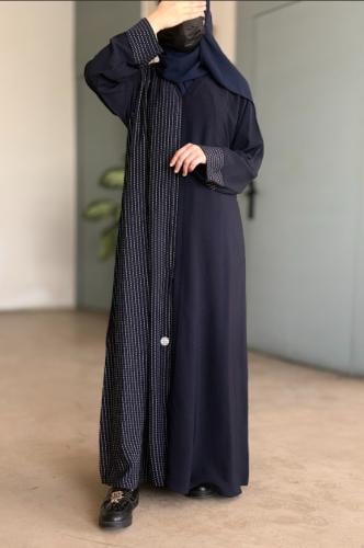 عباية بطرحة لمار كحلي