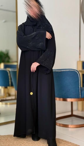 عباية بطرحة رودينا