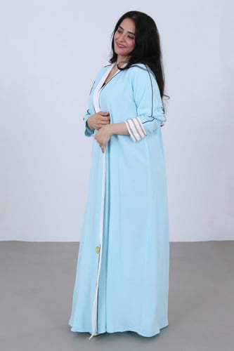 عباية بطرحة مزاهر 6