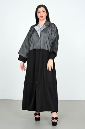 عباية بطرحة شتوي الاسكا 6